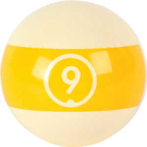 RBCONT_09 Aramith Continental Replacement Ball – #9 | Golden Break Billiards